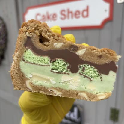 Aero cookie pie
